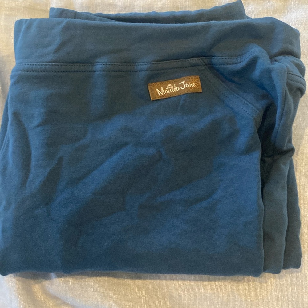 Blue Matilda Jane Leggings